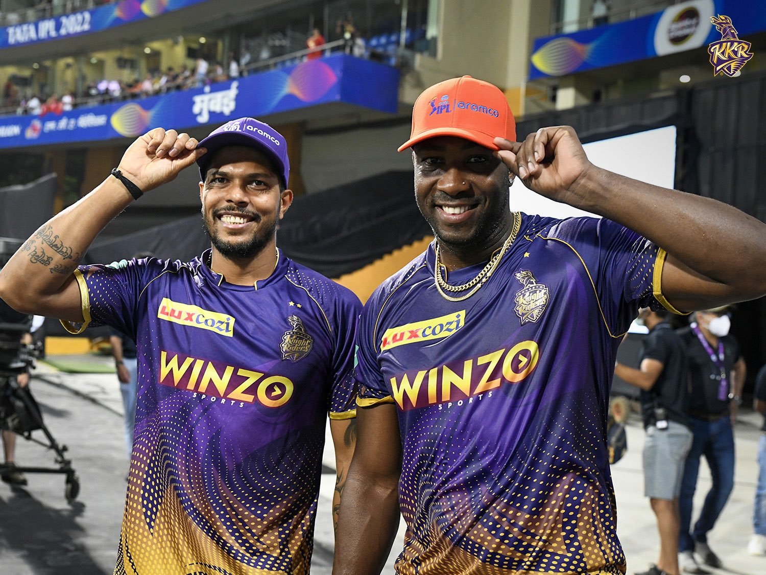 UMESH YADAV AND ANDRE RUSSELL