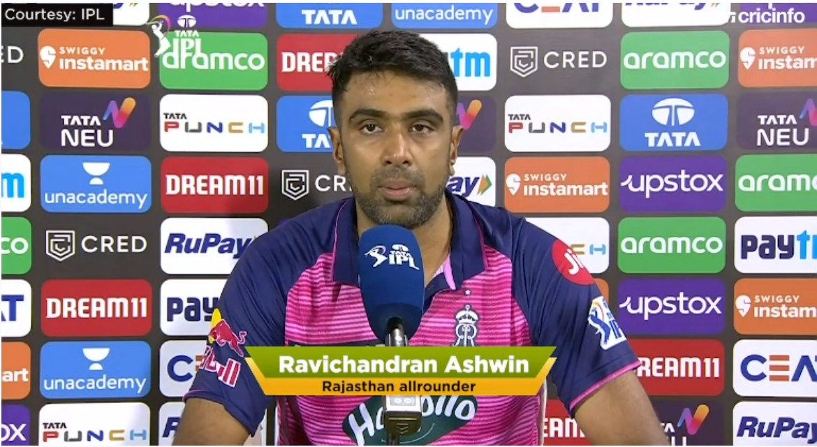 चेन्नई सुपर किंग्स के खिलाफ मैच जिताऊ पारी खेलने के बाद रविचंद्रन अश्विन ने इन्हें दिया इसका पूरा श्रेय