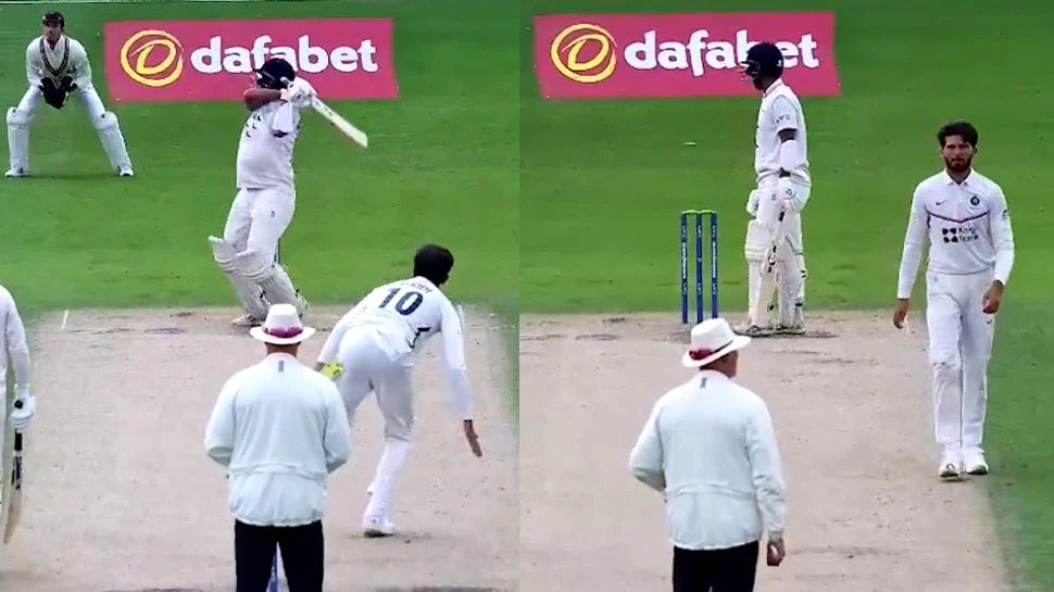 IPL से दूर चेतेश्वर पुजारा पाकिस्तानी गेंदबाज की जम कर उड़ा रहे है धज्जियां, लगाया गगनचुम्बी छक्के, देखें वीडियो