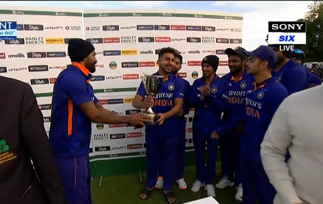 Ind vs Ire: डेब्यू कप्तानी में सीरीज जीतने के बाद गदगद हुए हार्दिक पांड्या, संजू सैमसन को नजरअंदाज कर इन 2 खिलाड़ियों को दिया जीत का श्रेय