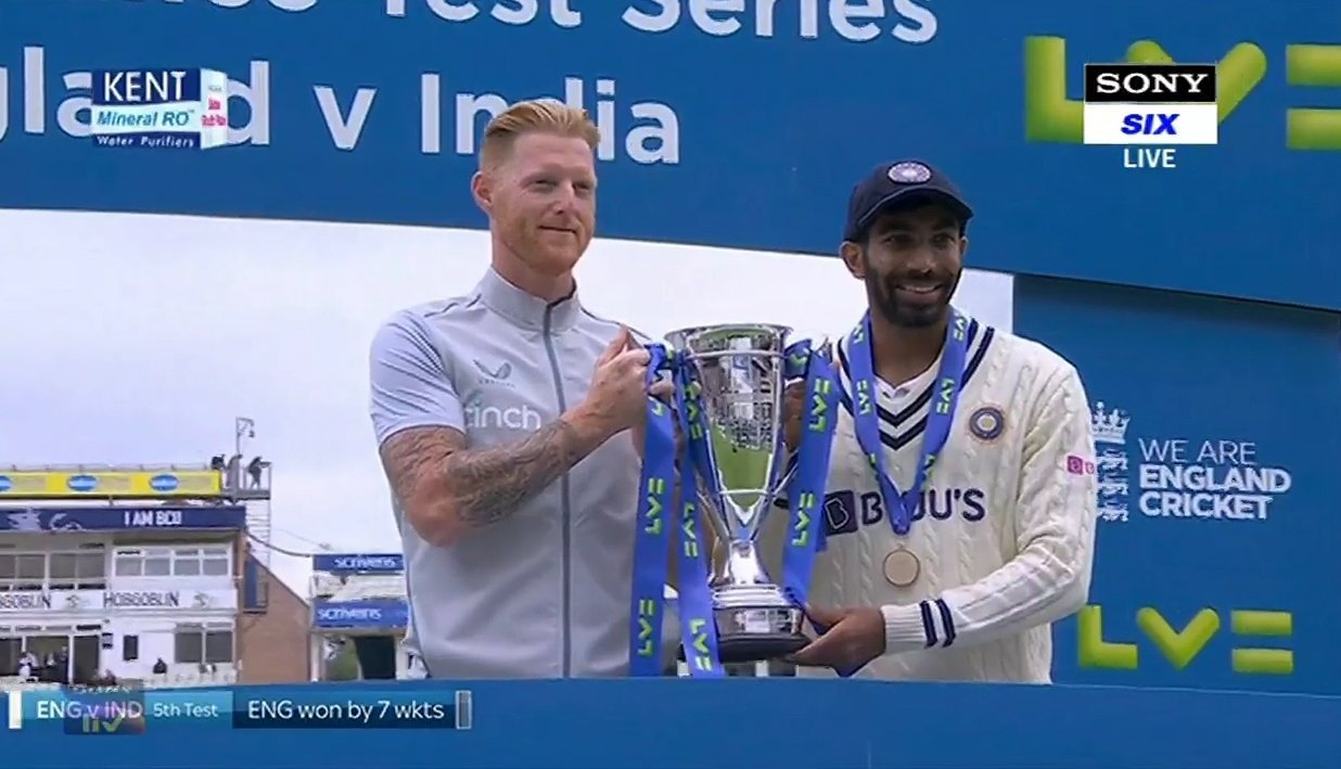 IND vs ENG: फाइनल टेस्ट में जसप्रीत बुमराह और जो रूट दोनो बने 'मैन ऑफ द सीरीज', जानिये इसके पीछा की वजह