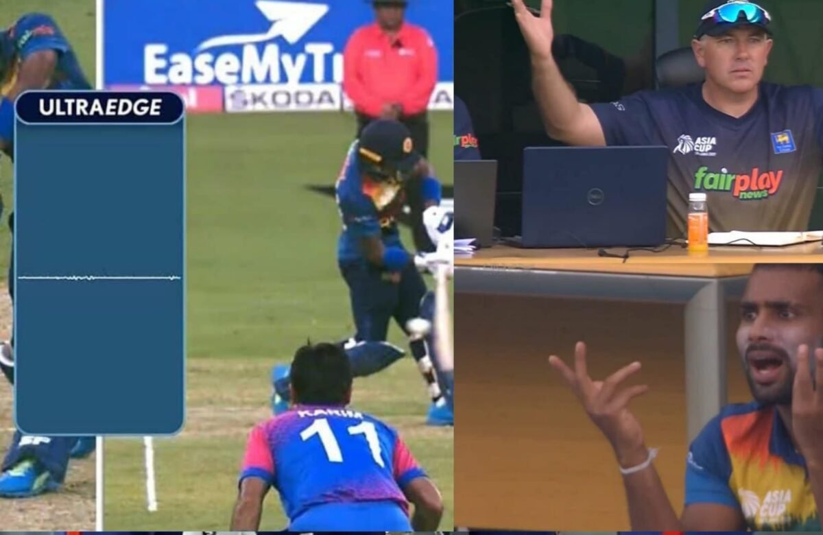 श्रीलंका को हराने में अंपायर ने निभाई अहम भूमिका, पहले ही मैच में दिया ऐसा फैसला मच गया बवाल