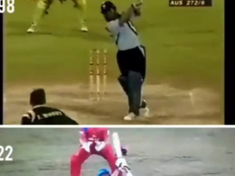24 साल बाद सचिन ने खेला वही शॉट, क्रिकेट के भगवान के लैप शॉट के दीवाने हुए लोग
