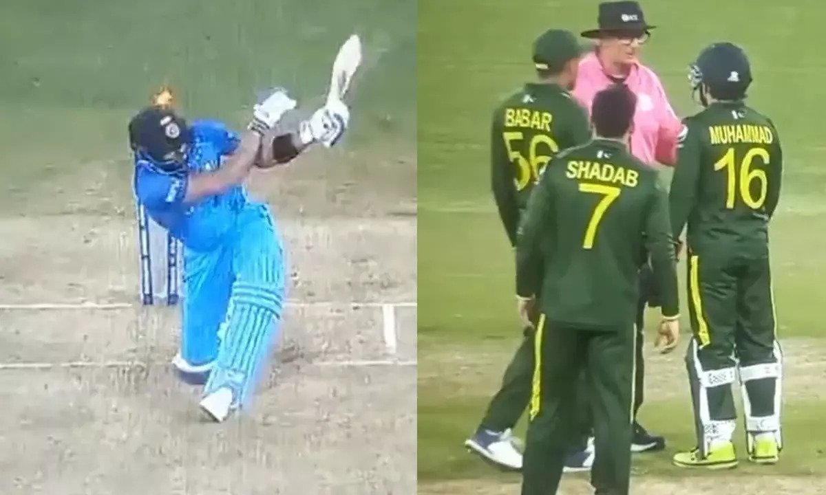 कोहली की विराट पारी देख बौखलाए बाबर आजम,अंपायर से भिड़े पाकिस्तानी खिलाड़ी, देखें VIDEO