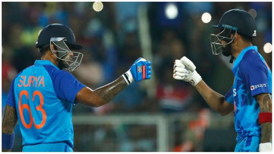 पाकिस्तान के खिलाफ मैच से पहले आया केएल राहुल और सूर्यकुमार यादव का तुफान, ऑस्ट्रेलिया के खिलाफ बनाए 186 रन