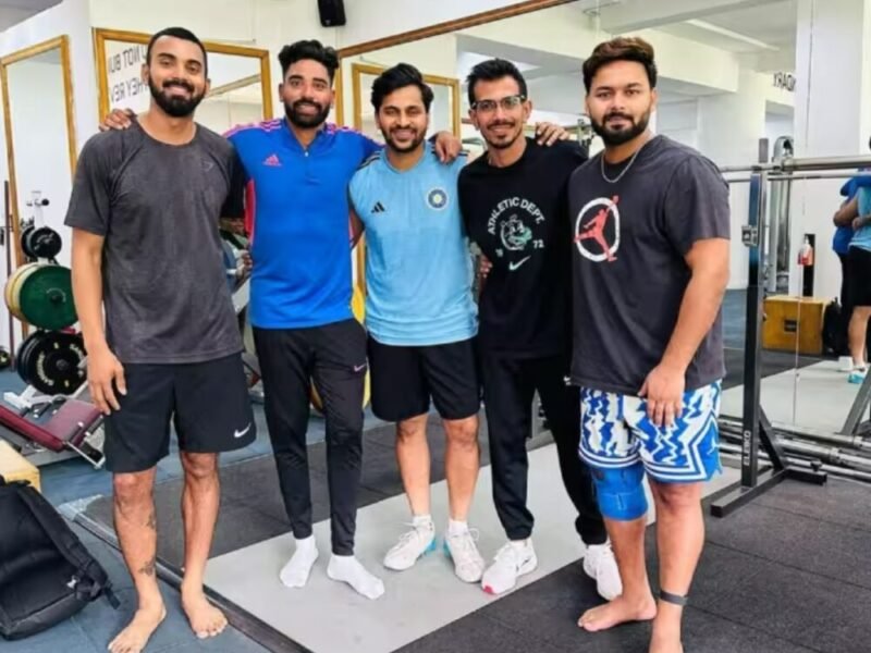 RISHABH PANT RECOVERY TEAM INDIAN PLAYERS