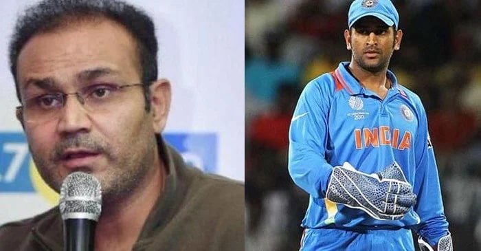 VIRENDRA SEHWAG ON CAPTAIN COOL MS DHONI