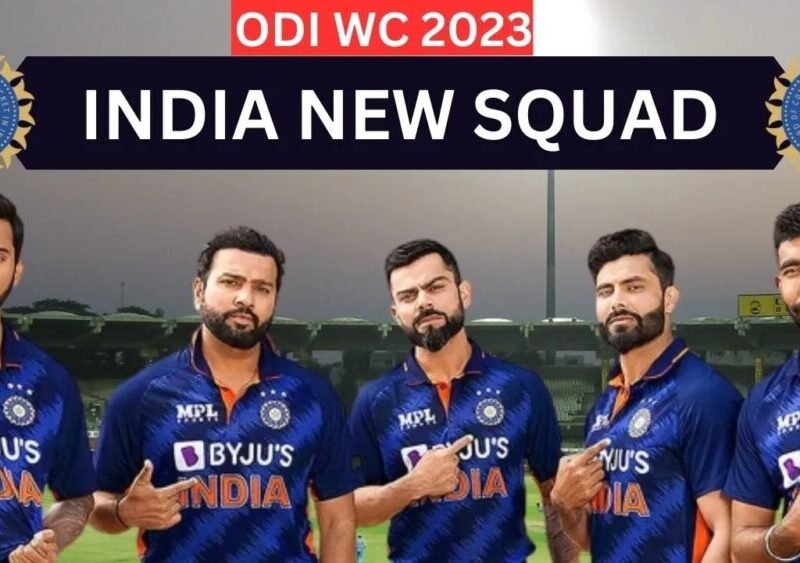 2023 WORLD CUP TEAM INDIA SELECT