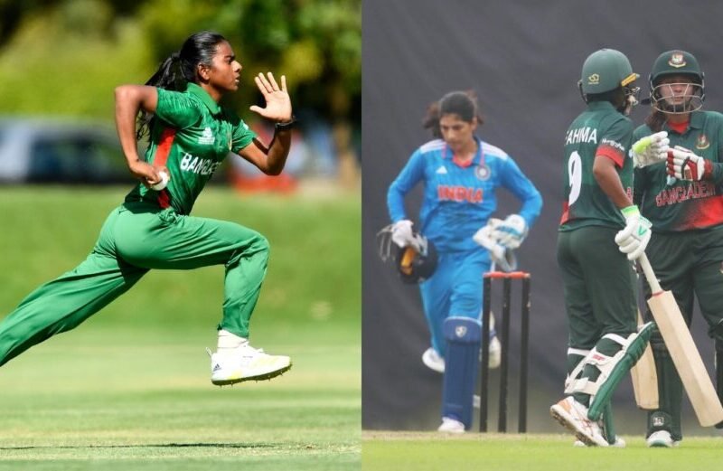 Marufa Akter and Bangladesh batters