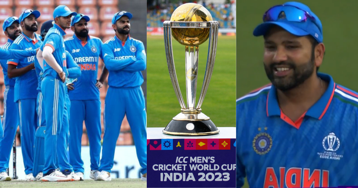 ROHIT SHARMA WORLD CUP GOLD TROPHY
