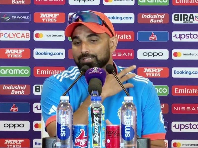 MOHAMMED SHAMI POST MATCH WC 23