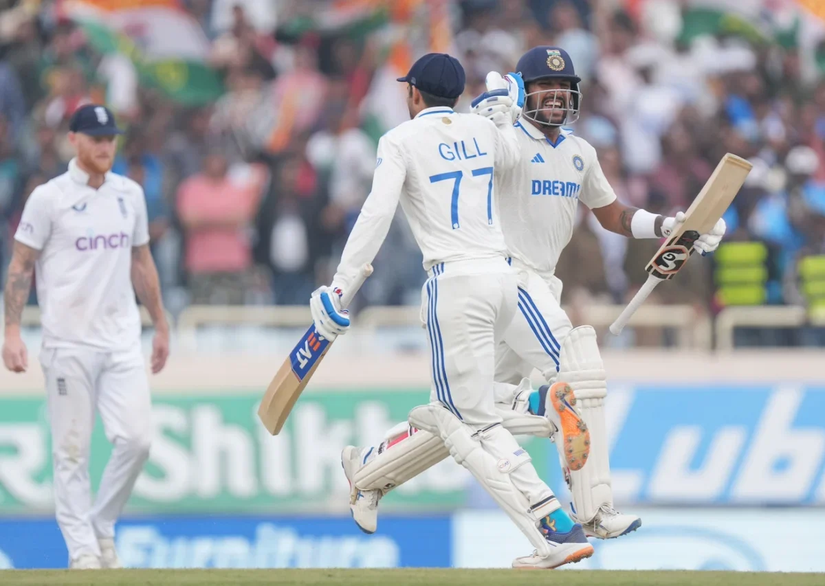 TEAM INDIA BEATS ENGLAND BY 5 WICKETS