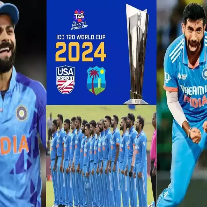 TEAM INDIA PREDICTED FOR T20 WORLD CUP 2024
