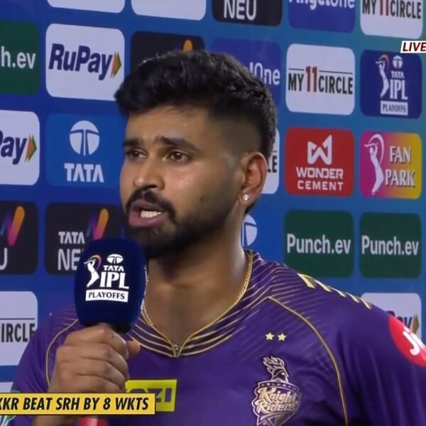 Shreyas Iyer: फाइनल में पहुँचने के बाद गदगद हुए कप्तान श्रेयस अय्यर, गंभीर को नहीं इन्हें दिया फाइनल में पहुँचने का श्रेय