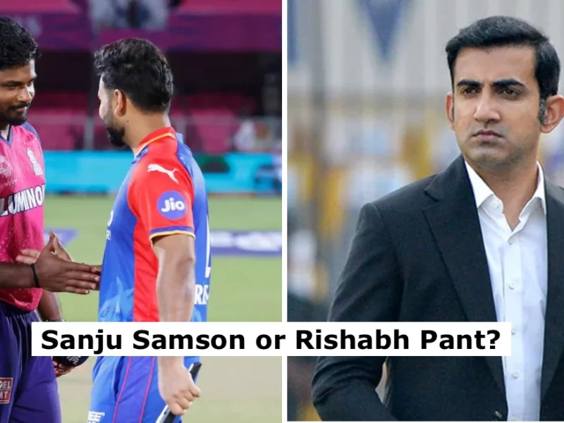 संजू सैमसन या ऋषभ पंत किसे मिलना चाहिए टी20 विश्व कप के प्लेइंग 11 में मौका? Gautam Gambhir ने बताया नाम