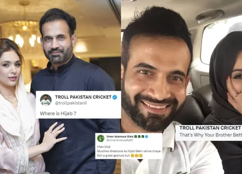 Irfan Pathan wife Safa Baig trolled