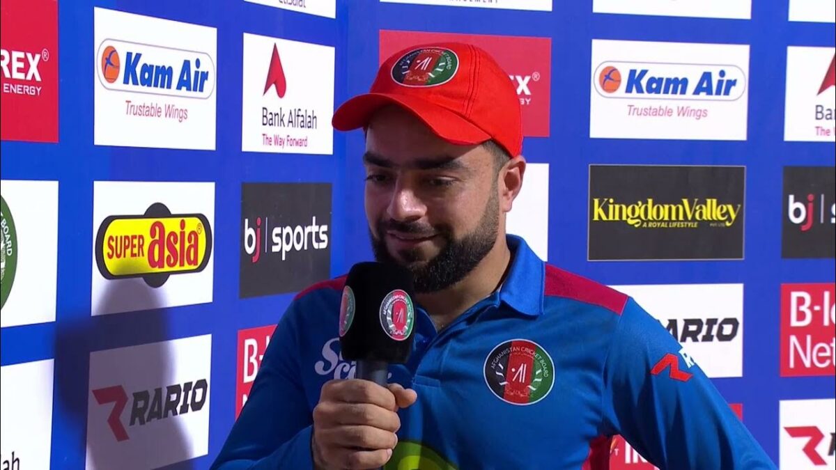 Rashid Khan post match icc t20 wc 24