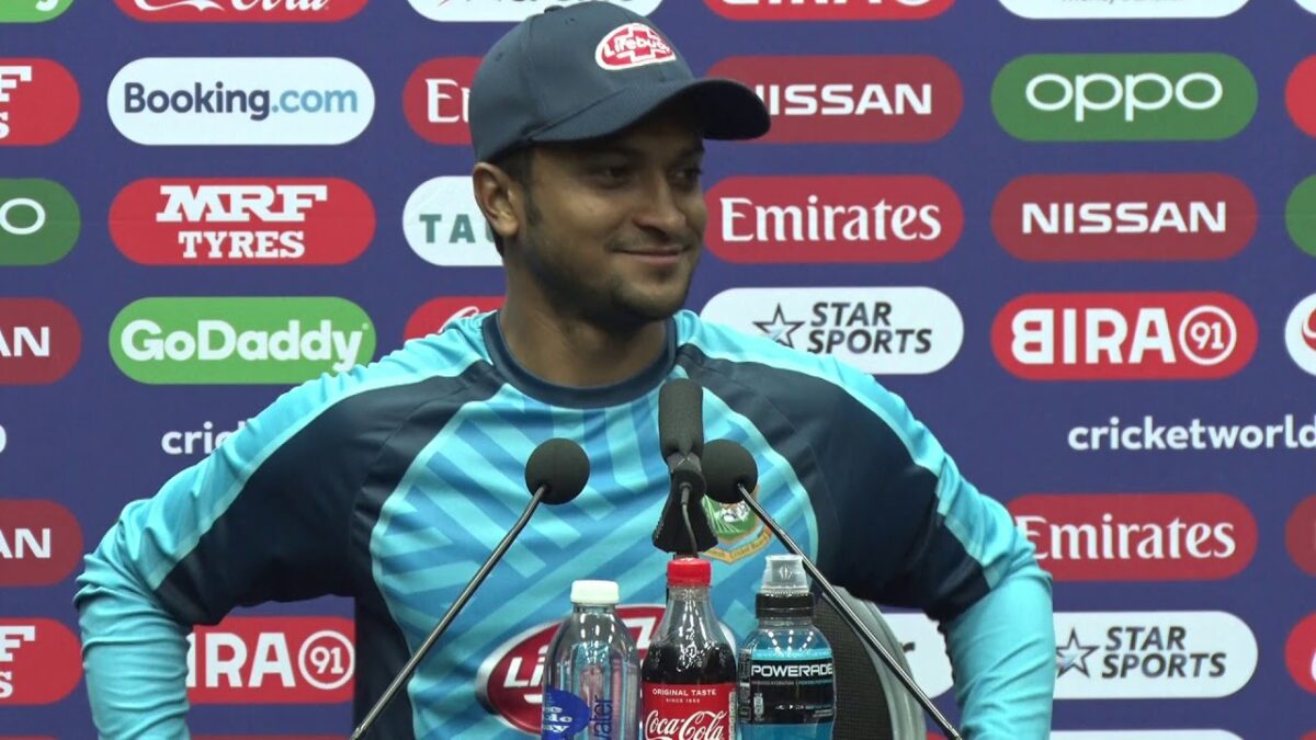 Shakib Al Hasan press confrenss