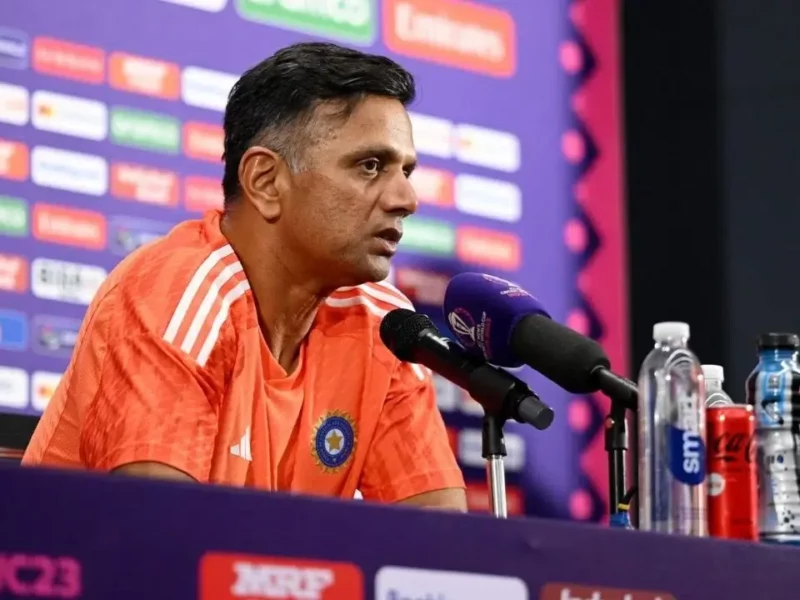 rahul dravid press conference today