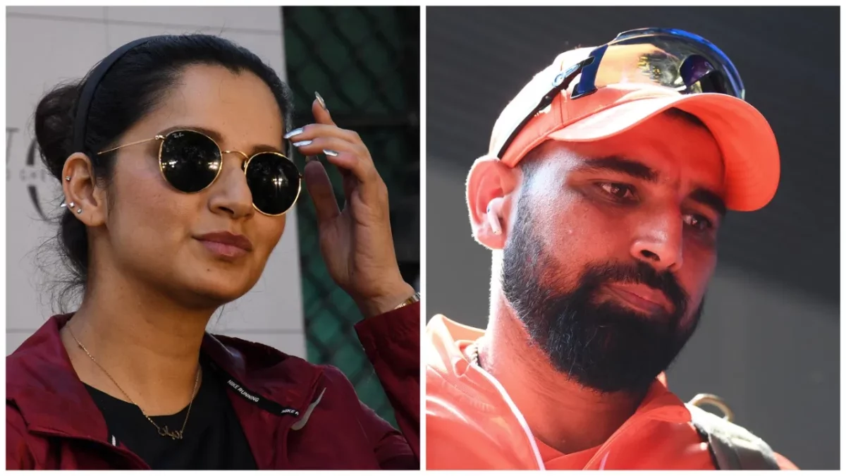 sania mirza and mohammed shami