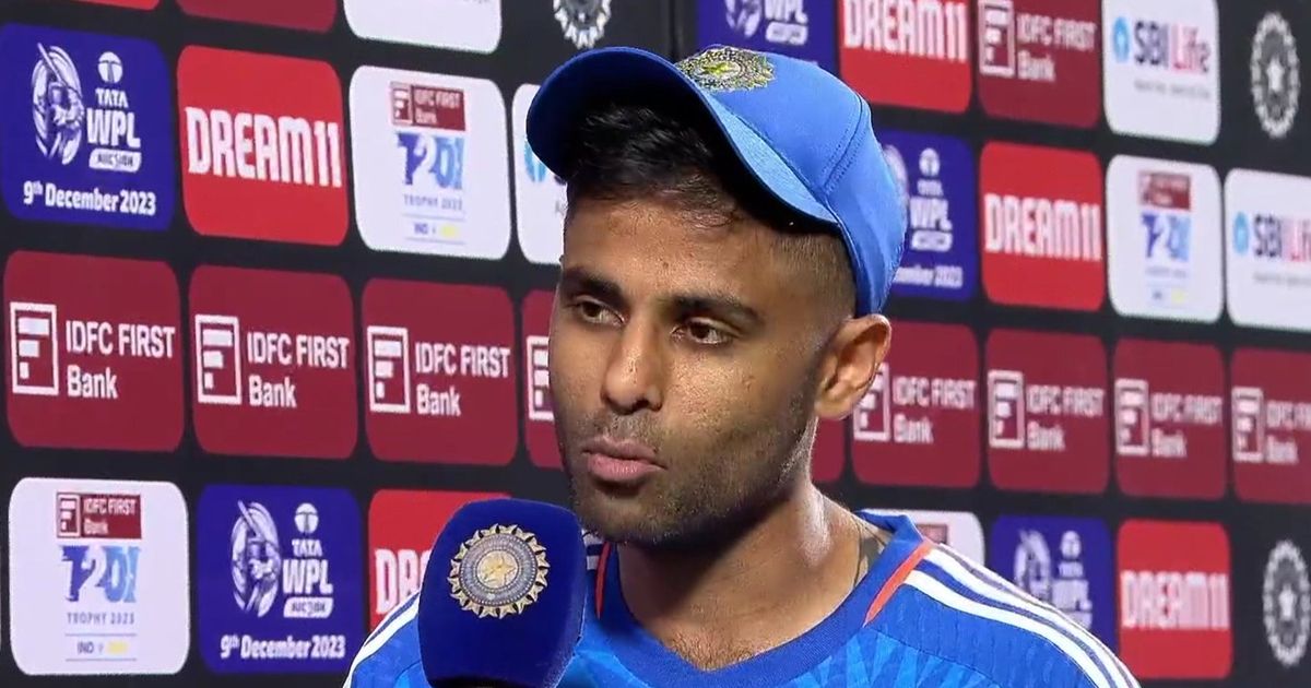 suryakumar yadav man of the match post match