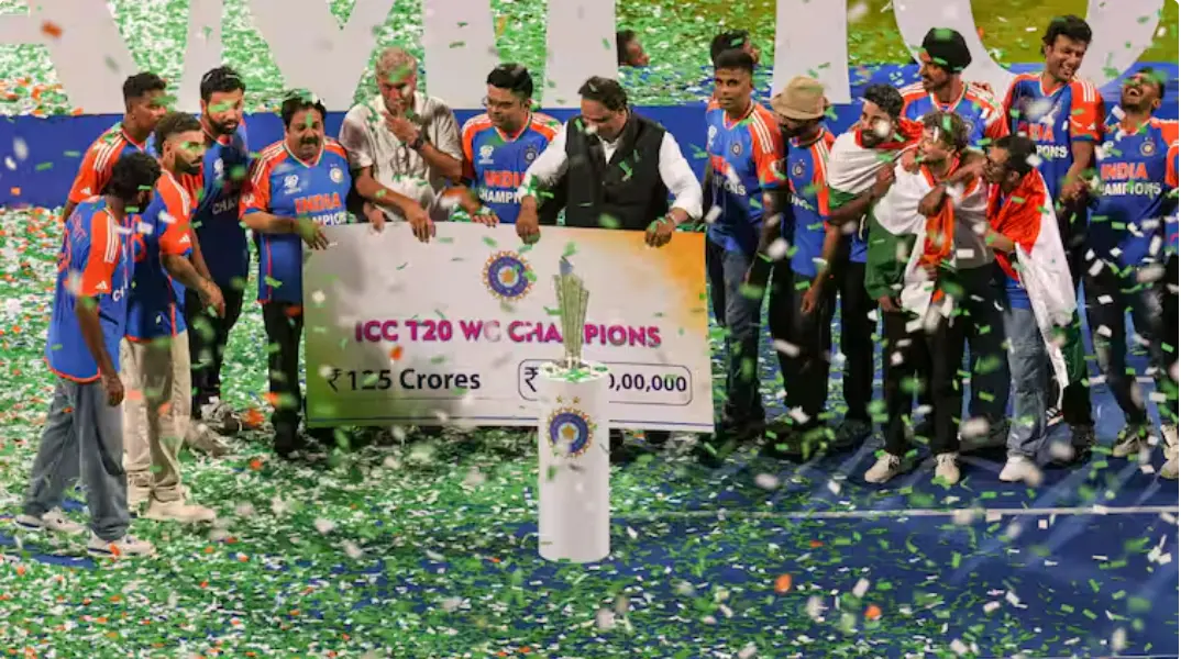 BCCI 125 CR PRIZE MONEY DISTRIBUTION