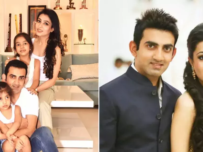 Gautam Gambhir Natasha Jain