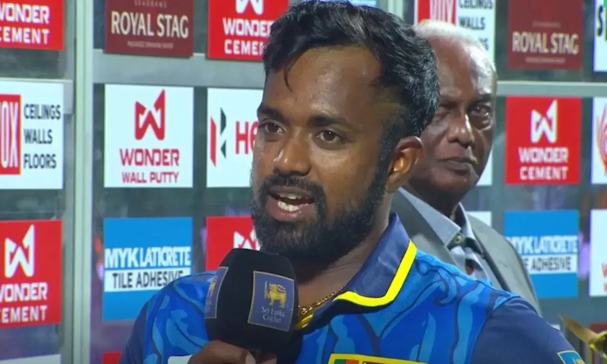 Charith Asalanka post match