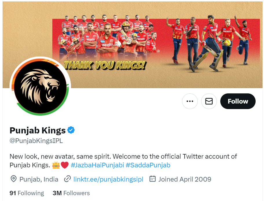 Punjab Kings Banners