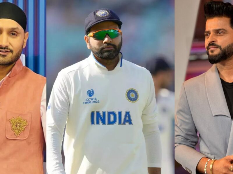 Rohit Sharma suresh raina and harbhajan singh IND vs BAN