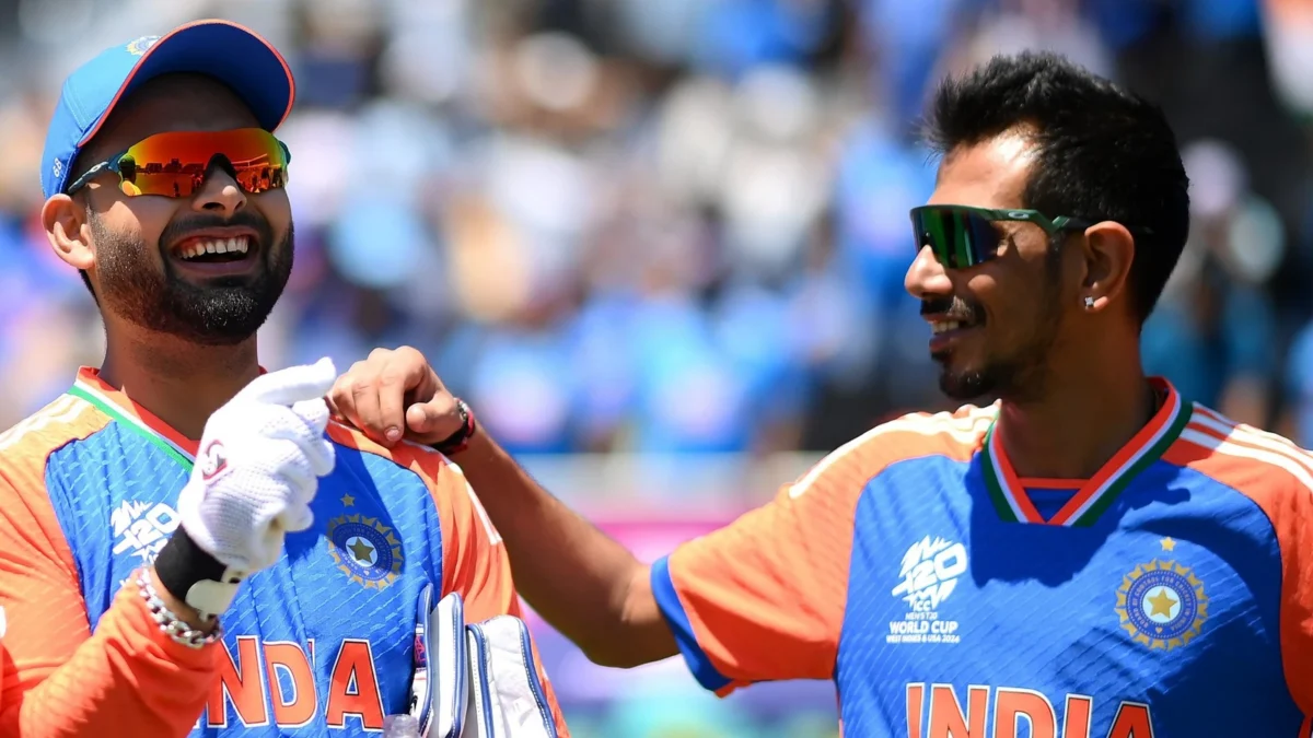 Yuzvendra Chahal and Rishabh Pant