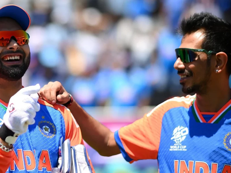 Yuzvendra Chahal and Rishabh Pant