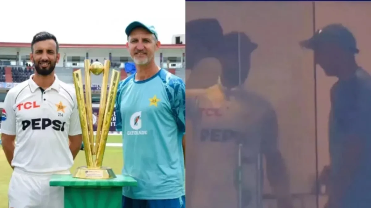 shan masood and shaheen shah afridi dressing room fight