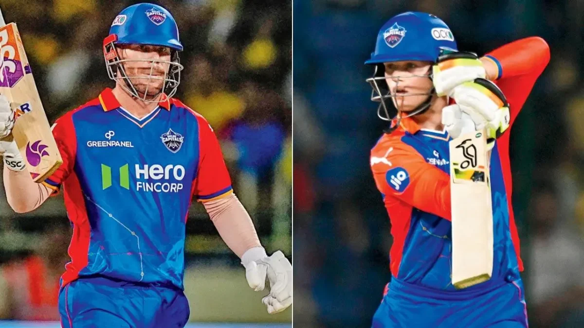 David Warner and Jake Fraser McGurk Delhi Capitals