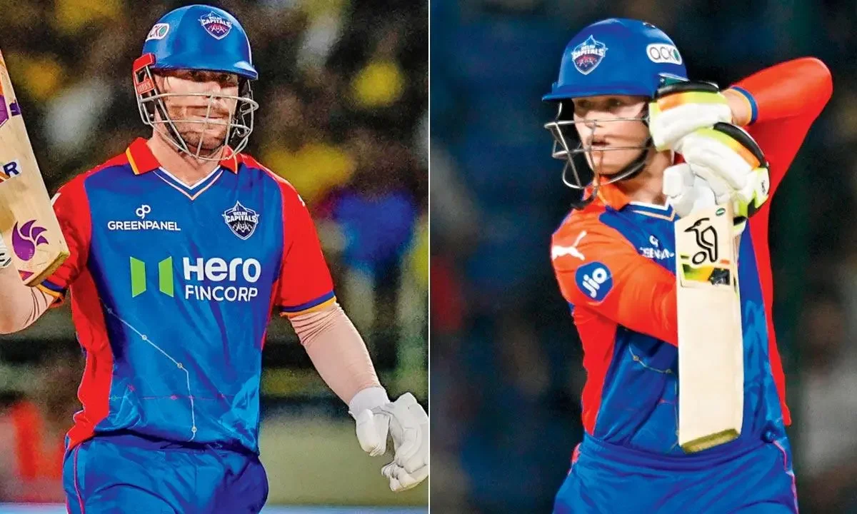 David Warner and Jake Fraser McGurk Delhi Capitals