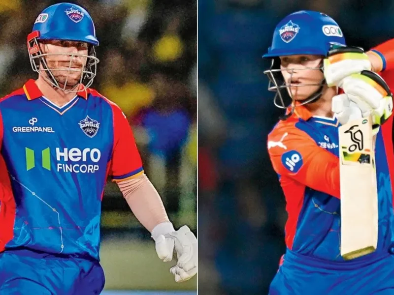 David Warner and Jake Fraser McGurk Delhi Capitals