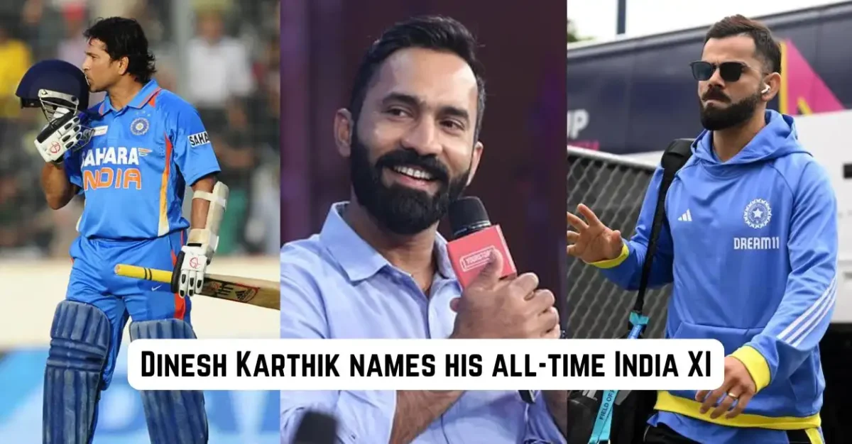 Dinesh Karthik all time playing 11