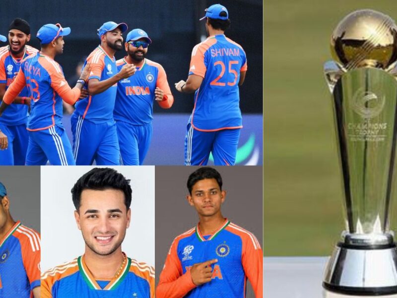 ICC CHAMPIONSH TROPHY 2025 TEAM INDIA