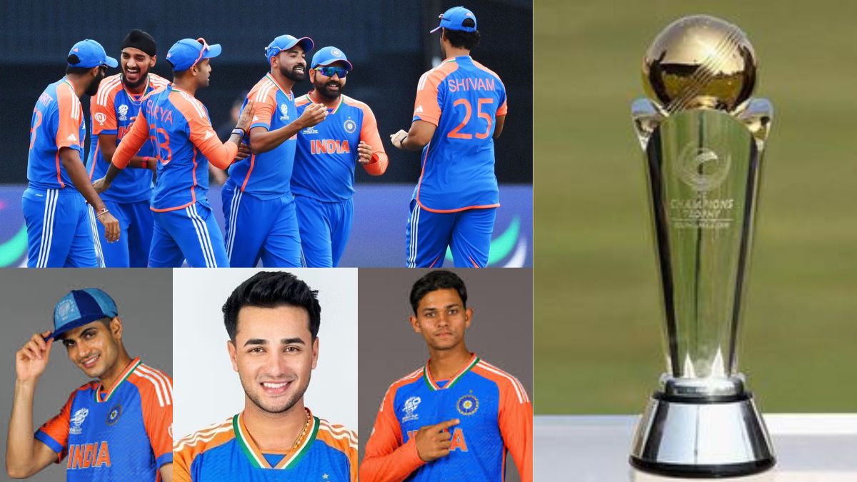 ICC CHAMPIONSH TROPHY 2025 TEAM INDIA