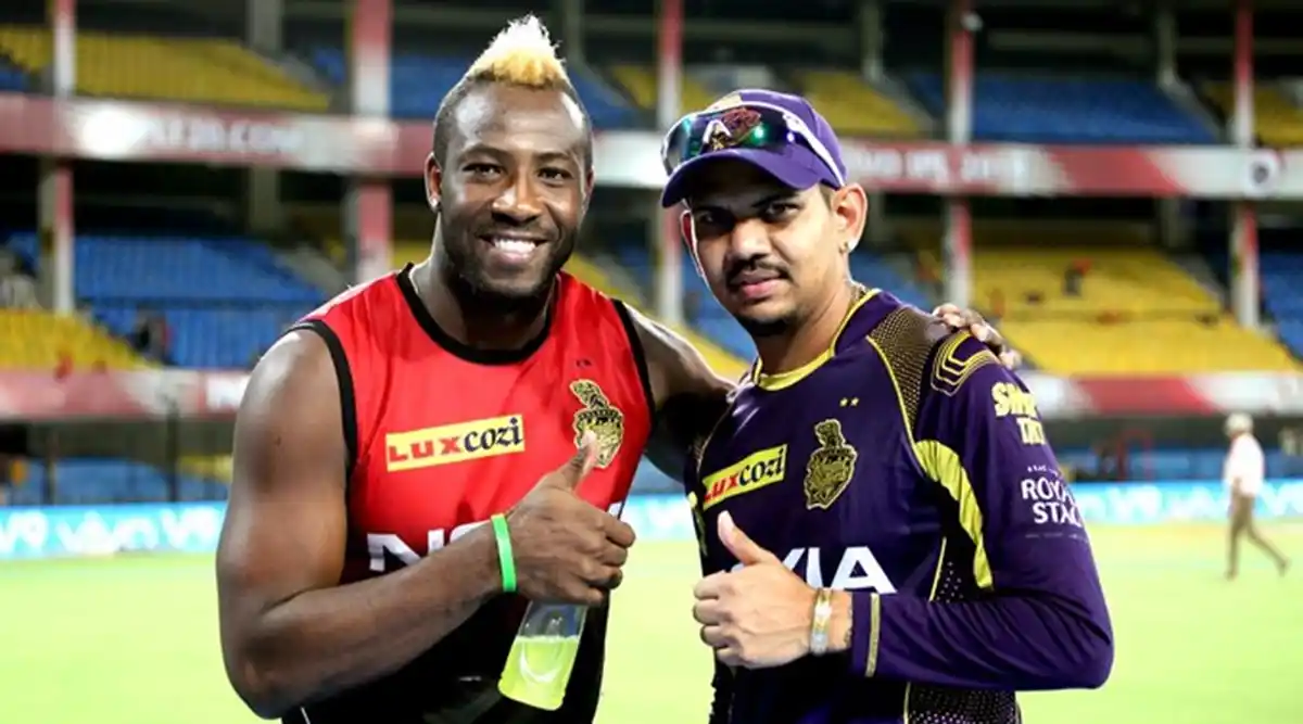 KKR SUNIL NARINE AND ANDRE RUSSEL ILT20