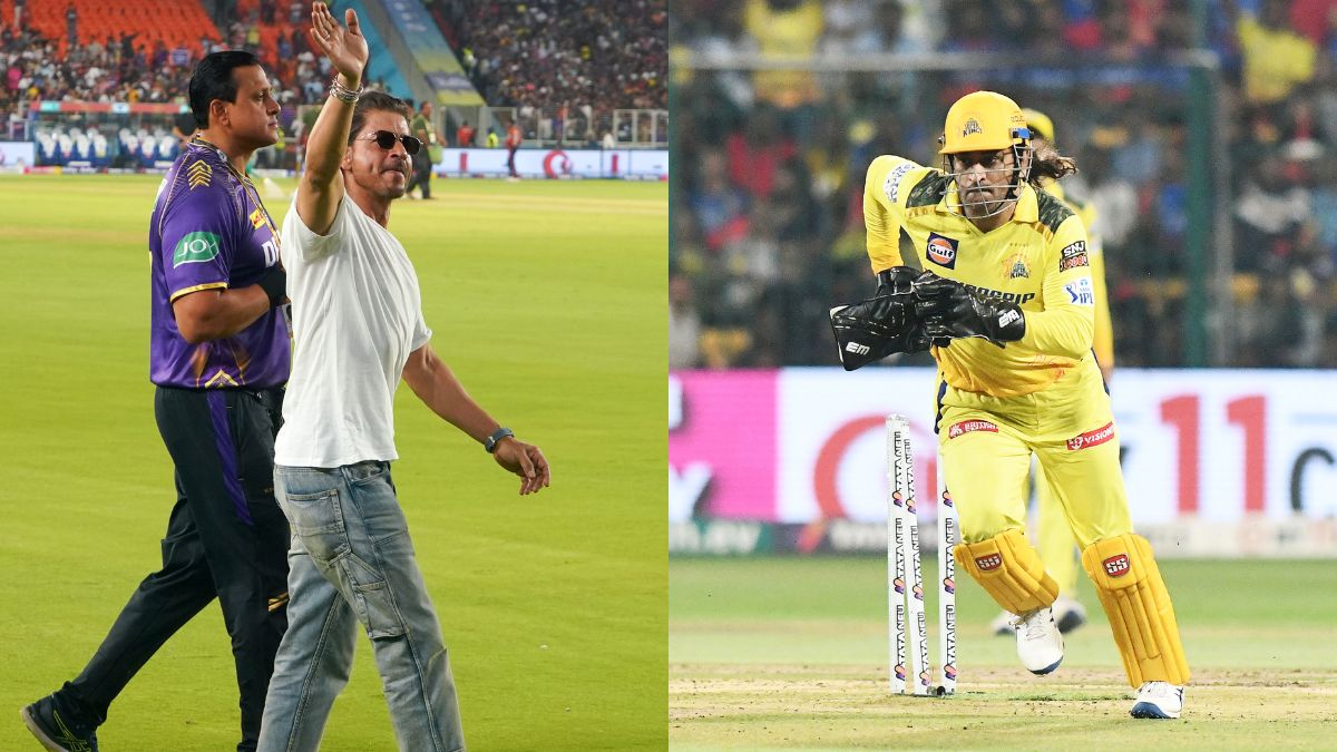 MS Dhoni CSK Shahrukh Khan