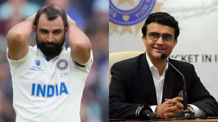 Sourav Ganguly on Mohammed Shami