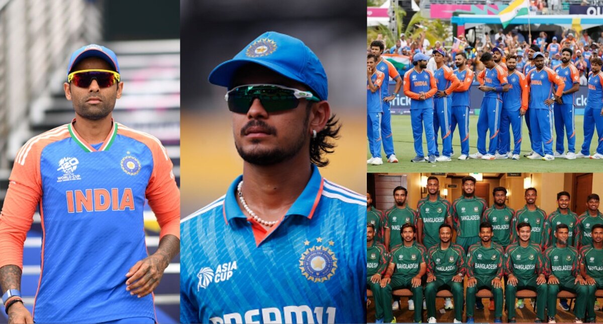 IND vs BAN: टी20 सीरीज से पहले चोटिल सूर्या बाहर, बदल गयी भारत की 15 सदस्यीय टीम, गंभीर ने खोजा नया कप्तान