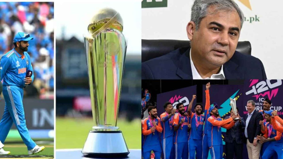 Mohsin Naqvi Champions Trophy 2025 Team India