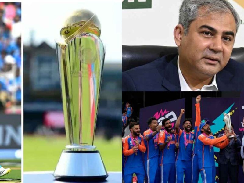 Mohsin Naqvi Champions Trophy 2025 Team India