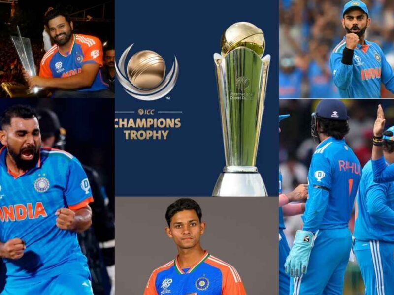 Team India Champions Trophy 2025 Rohit Sharma