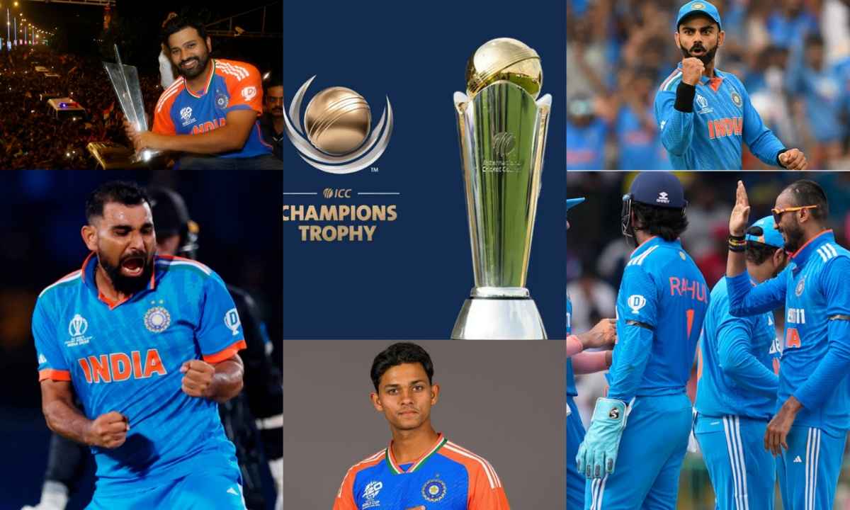 Team India Champions Trophy 2025 Rohit Sharma