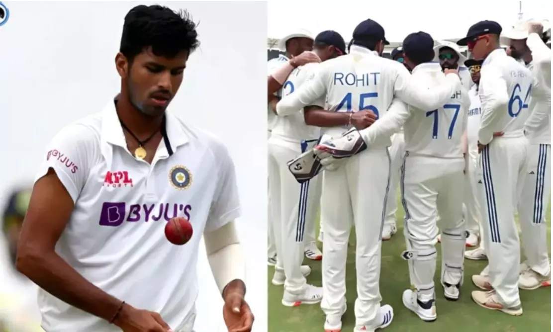 washington sundar test 7 wickets