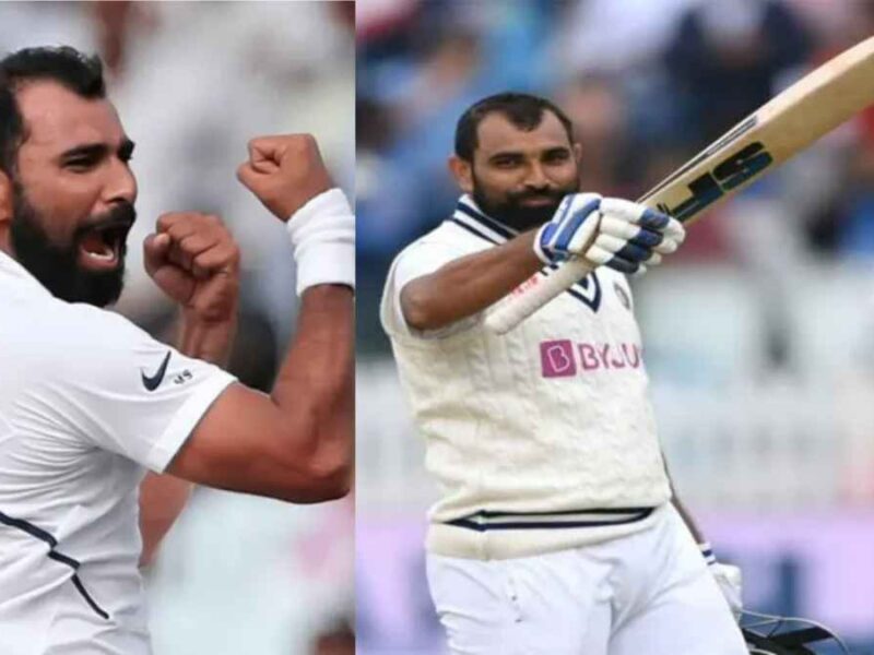 Mohammed Shami Bats