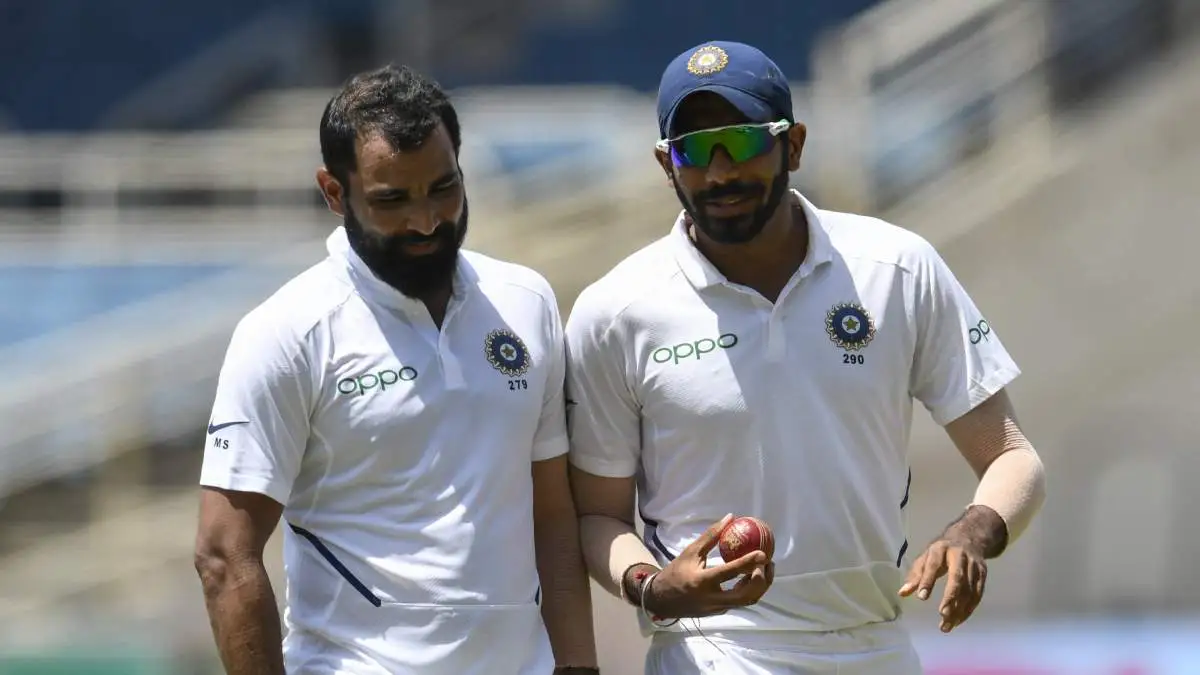 Mohammed Shami and Jasprit Bumrah Team India